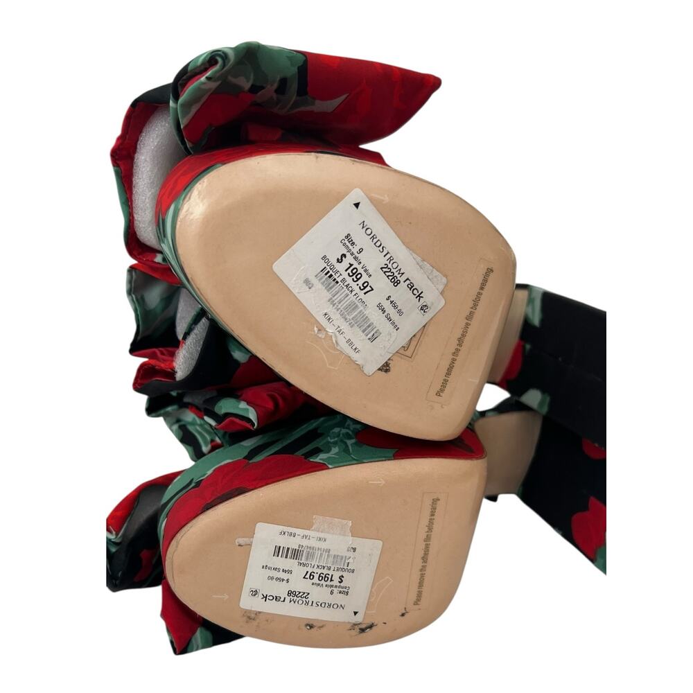 Loeffler Randall Kiki Platform Bow Heel Sandals Size 9 - Picture 8 of 12